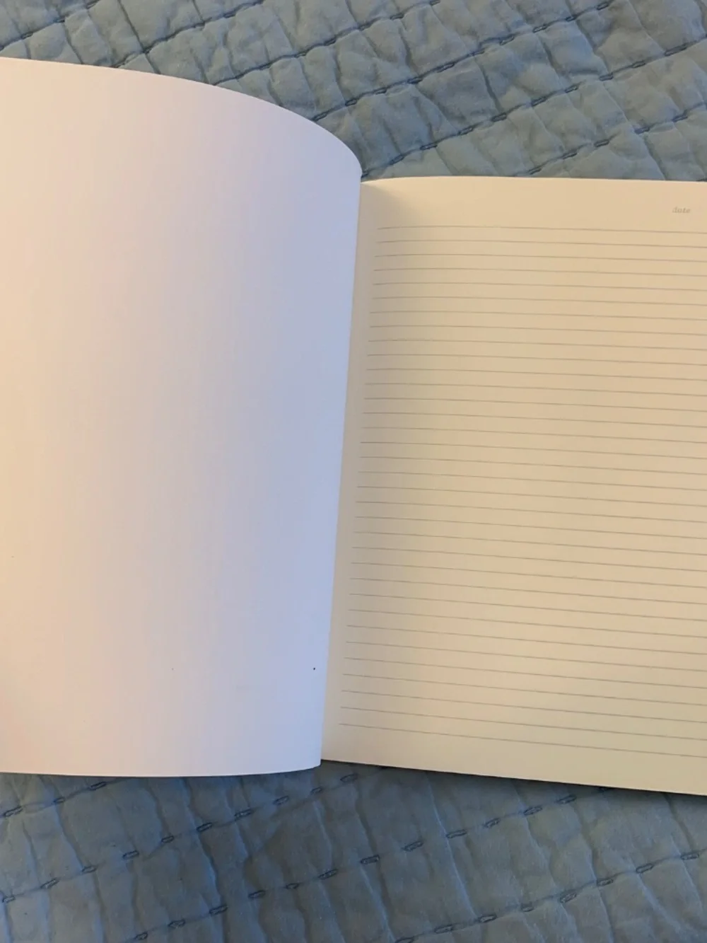 Vintage-Style Gray & White Celestial Notebook | 7.5